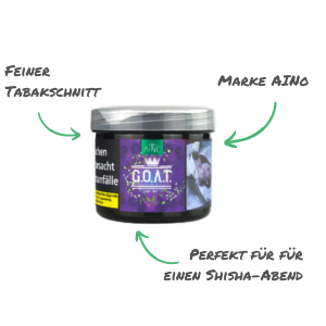 aino g.o.a.t - traube & minze