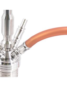 Cyborg Hookah Silikonschlauch matt - Shiny