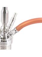 Cyborg Hookah Silikonschlauch matt - Shiny