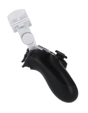AO Smoke Control Pro WHITE Shisha Mundst&uuml;ck Schlauchhalter PS4 Controller