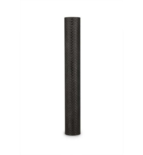 Steamulation - Leather Carbon Black Matt Column Sleeve Big