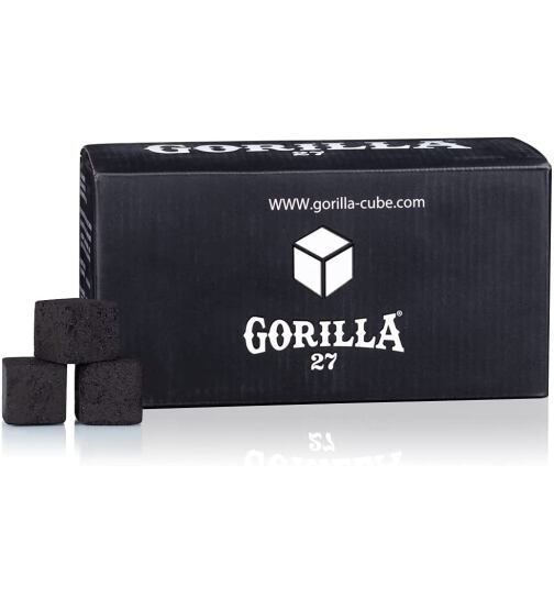 Gorilla Cube 27er Naturkohle 1KG Consumer-Box