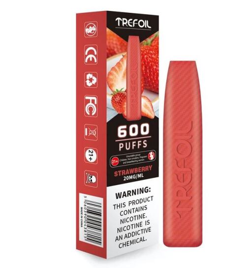 Trefoil 600 Puffs Vape -Strawberry