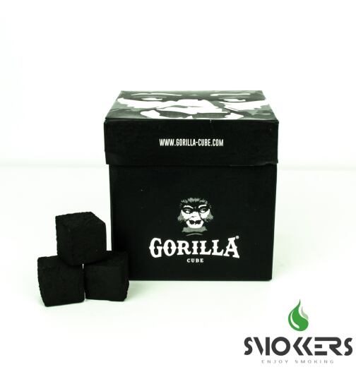 Gorilla Cube 27er Naturkohle BarBox Gastro 1KG