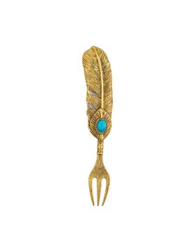 Wandy Hookah - The Feather Gabel Gold
