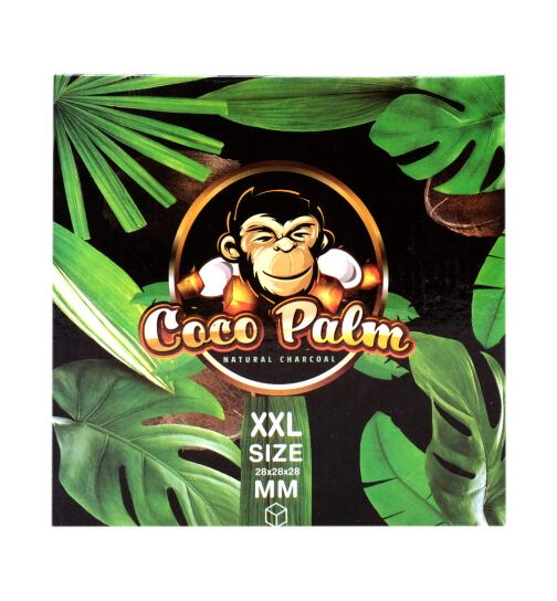Coco Palm Premium Naturkohle 28mm 1kg