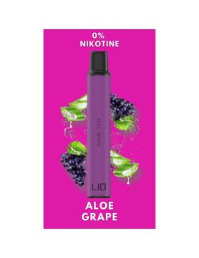 LIO NANO E-Shisha 600 Z&uuml;ge Aloe Grape Nikotinfrei