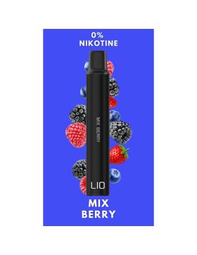 LIO NANO E-Shisha 600 Z&uuml;ge Nikotinfrei - Mix Berry