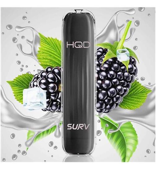 elfbar elfa kaufen HQD Surv I Einweg Vape I Blackberry Ice I 600 Züge, 5,90 €