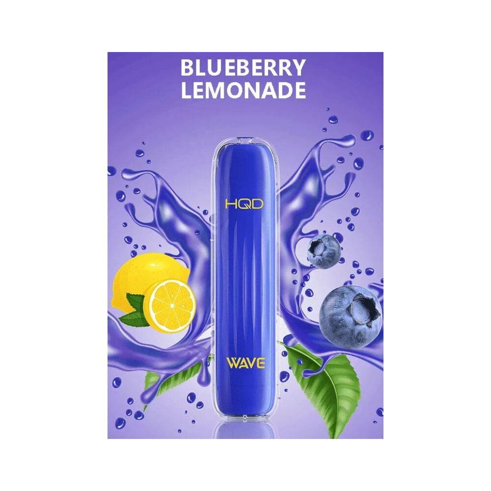 hqd wave surv HQD Surv Wave 600 E-Shisha E-Zigarette Vape To go Passionfruit Lemon  Passionsfrucht Zitrone main image 1