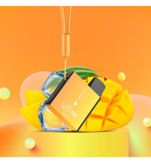 La Fume Cuatro Einweg Vape - Mango Ice