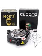 Cyborg Hookah - Kohleanz&uuml;nder Hot Classic inklusive Kohlegitter - 500w + 1,15KG Moes Kohle Set