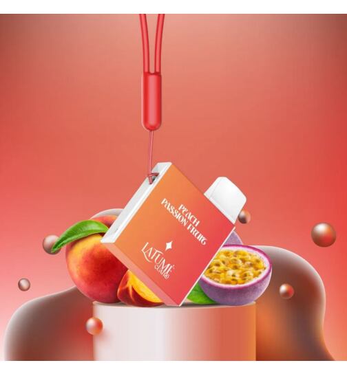 La Fume Cuatro Einweg Vape - Peach Passion Fruit