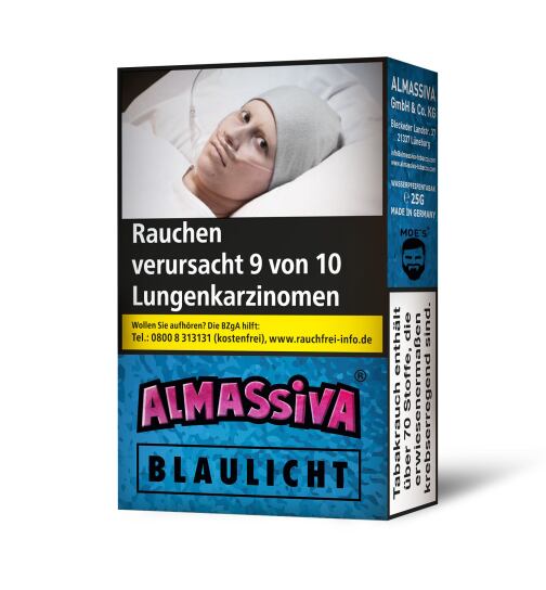 Almassiva Tobacco 25g - Blaulicht