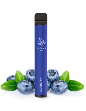 Elf Bar 600 Puffs Vape (mit Steuerbanderole) - Blueberry