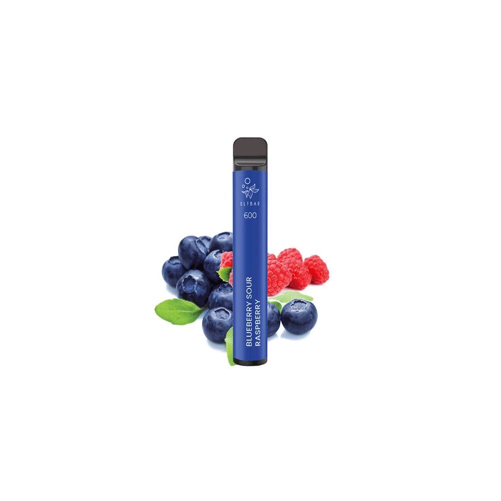 Elf Bar 600 I Blueberry Sour Raspberry I Einweg Vape, 8,00 €