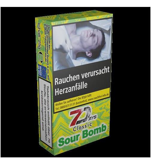 7Days Classic Tabak 25g - Sour Bomb