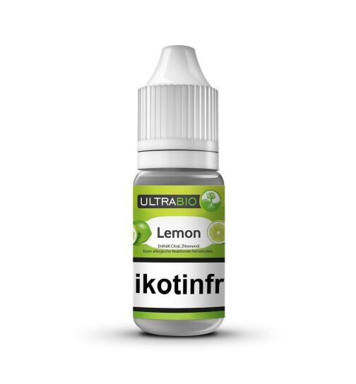Ultrabio Liquids 10ml -  6mg - Lemon