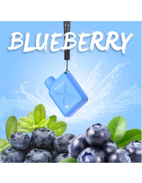 Magic Puff X Dschinni Einweg Vape - Blueberry