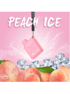 Magic Puff X Dschinni Einweg Vape - Peach Ice