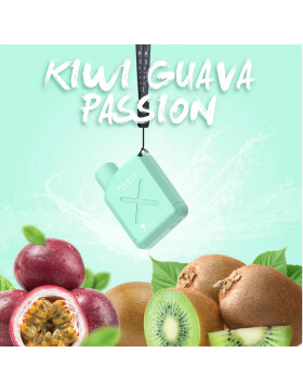 Magic Puff X Dschinni Einweg Vape - Kiwi Guava Passion