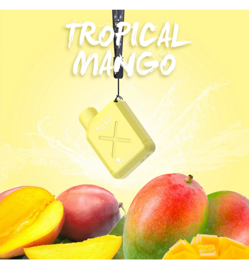 Magic Puff X Dschinni Einweg Vape - Tropical Mango