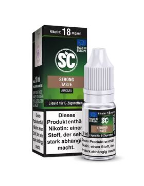 SC Liquids 10ml - 0mg - Strong Taste Tabak