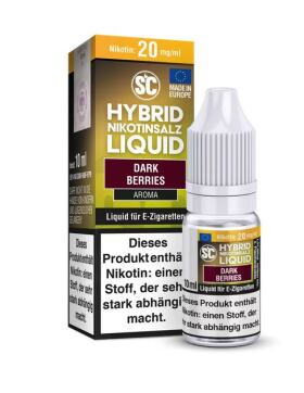 SC Hybrid Nikotinsalz Liquid 10ml -10mg - Dark Berries