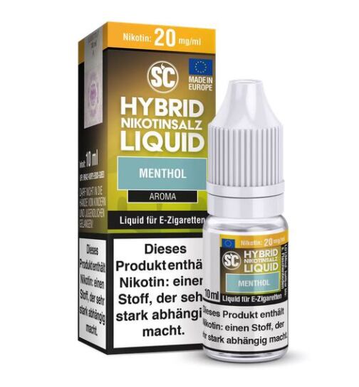 SC Hybrid Nikotinsalz Liquid 10ml -10mg - Menthol