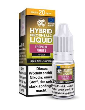 SC Hybrid Nikotinsalz Liquid 10ml -10mg - Tropical Fruits