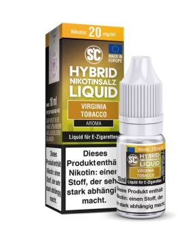 SC Hybrid Nikotinsalz Liquid 10ml - 20mg - Virginia Tobacco