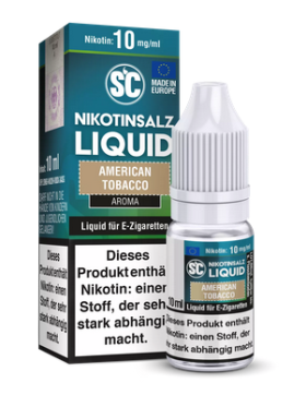 SC Nikotinsalz Liquid 10ml - 10mg - American Tobacco