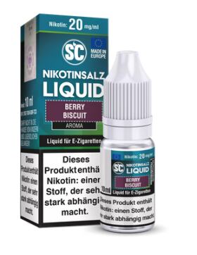 SC Nikotinsalz Liquid 10ml - Berry Biscuit 10mg