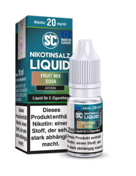 SC Nikotinsalz Liquid 10ml - Fruit Mix Soda 20mg