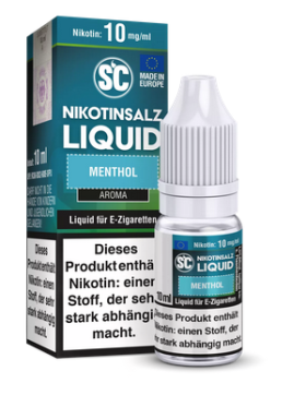 SC Nikotinsalz Liquid 10ml - 20mg - Menthol