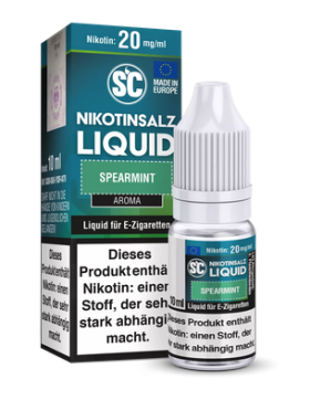 SC Nikotinsalz Liquid 10ml - 10mg - Spearmint