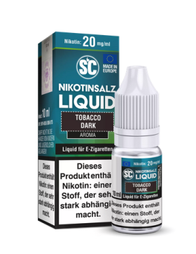 SC Nikotinsalz Liquid 10ml - 10mg - Tobacco Dark
