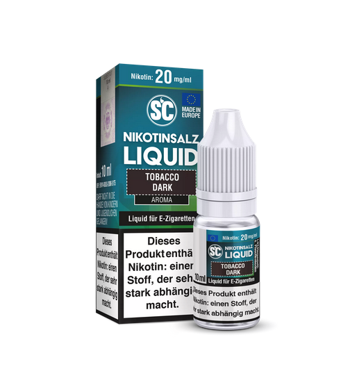 SC Nikotinsalz Liquid 10ml - 20mg - Tobacco Dark