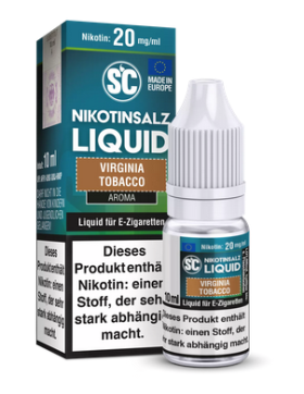 SC Nikotinsalz Liquid 10ml - 10mg - Virginia Tobacco