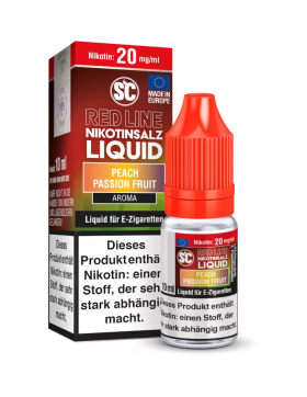 SC Red Line Nikotinsalz Liquid 10ml - 10mg - Peach...
