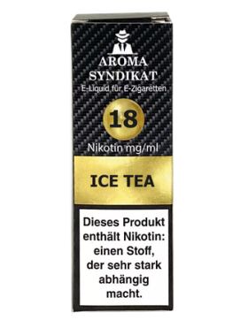 Aroma Syndikat Nikotinsalz Liquid 10ml - Ice Tea 18mg