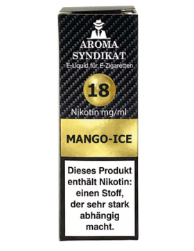 Aroma Syndikat Nikotinsalz Liquid 10ml - 18mg - Mango-Ice