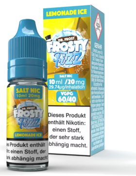 Dr. Frost Nikotinsalz Liquid 10ml - 20mg - Lemonade Ice