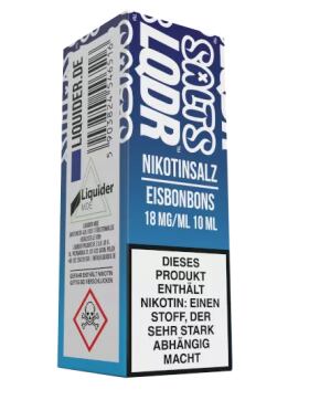 Liquider Nikotinsalz Liquid 10ml - Eisbonbons 18mg
