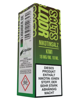 Liquider Nikotinsalz Liquid 10ml - 18mg - Kiwi