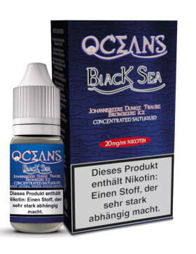 Oceans Nikotinsalz Liquid 10ml - Black Sea 10mg