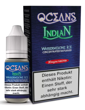Oceans Nikotinsalz Liquid 10ml - 10mg - Indian