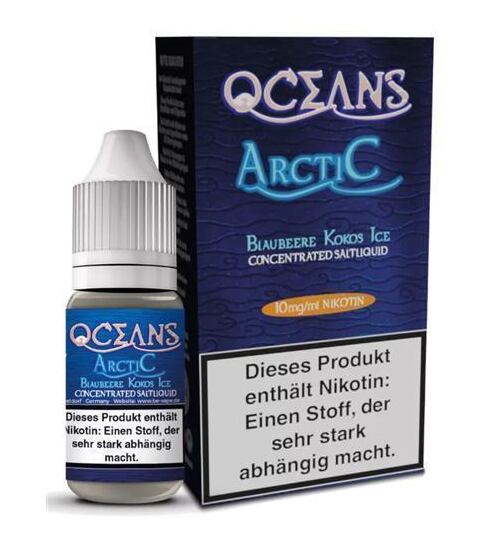 Oceans Nikotinsalz Liquid 10ml - 20mg - Arctic