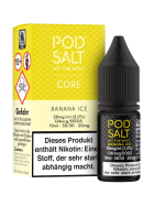 Pod Salt Nikotinsalz Liquid 10ml 20mg - Core Banana Ice