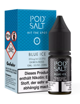 Pod Salt Nikotinsalz Liquid 10ml 20mg - Blue Ice